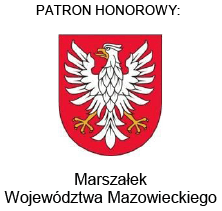 Patronat honorowy: Marszałek Województwa Mazowieckiego - Adam Struzik